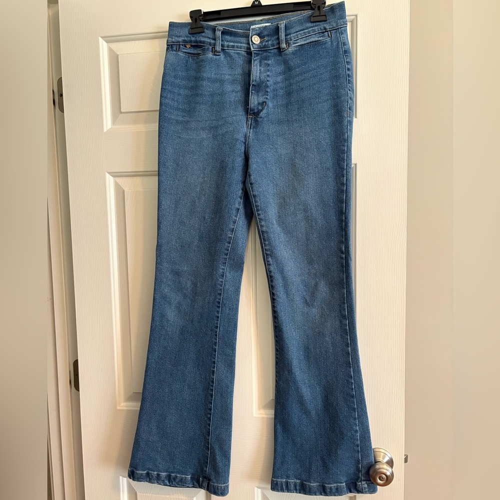 Kensie Medium Blue Flare Jeans